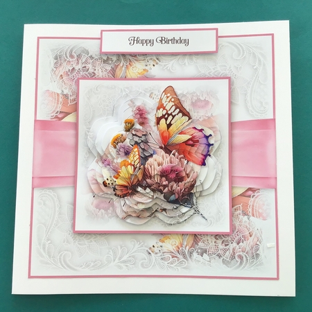 Butterflies and Flowers Bouquet Bumper Set by Jennifer Archer