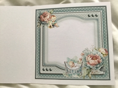 New Baby Boy Insert 7x7 by Jennifer Archer