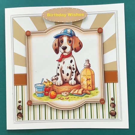 8x8 Mini Kit, Gorgeous Doggie Picnic by Jennifer Archer