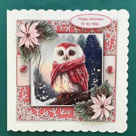 8x8 Mini Kit, Gorgeous Winter Owls by Jennifer Archer