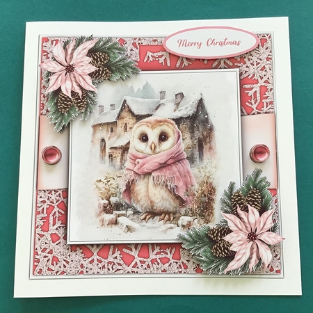 8x8 Mini Kit, Gorgeous Winter Owls by Jennifer Archer