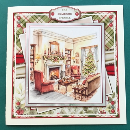 Cozy Christmas Room Mini Page Kit  by Jennifer Archer