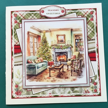Cozy Christmas Room Mini Page Kit  by Jennifer Archer