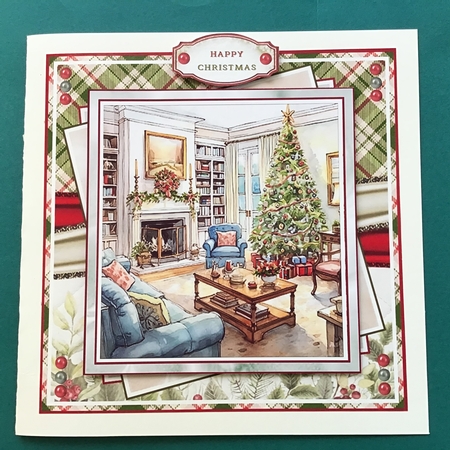 Cozy Christmas Room Mini Page Kit  by Jennifer Archer