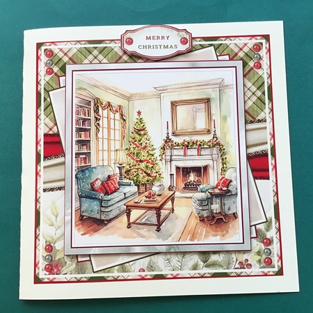Cozy Christmas Room Mini Page Kit  by Jennifer Archer
