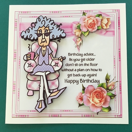 Stella has birthday advice A5 & 7x7 mini kit by Jennifer Archer