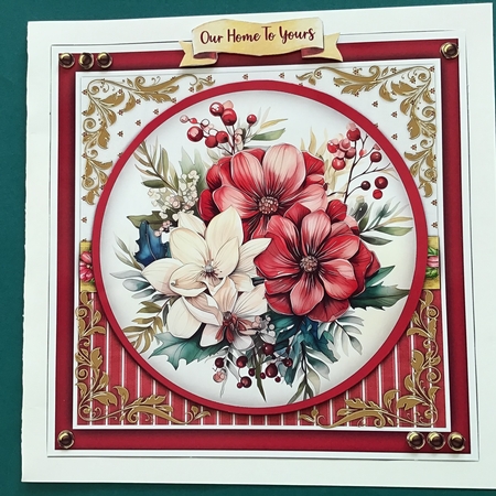 8x8 Mini Kit, Gorgeous Festive Flowers by Jennifer Archer