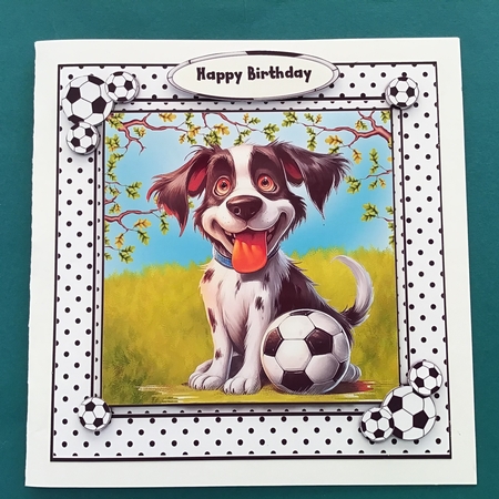 8x8 Mini Kit, Gorgeous Soccer Dog by Jennifer Archer