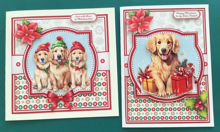 GOLDEN RETRIEVERS AT CHRISTMAS by Jennifer Archer
