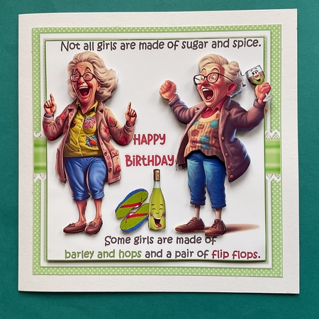 7x7 Sugar and spice girls choice of two mini kit by Jennifer Archer