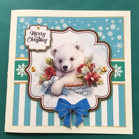 Cute Christmas Animals Toppers Set by Jennifer Archer