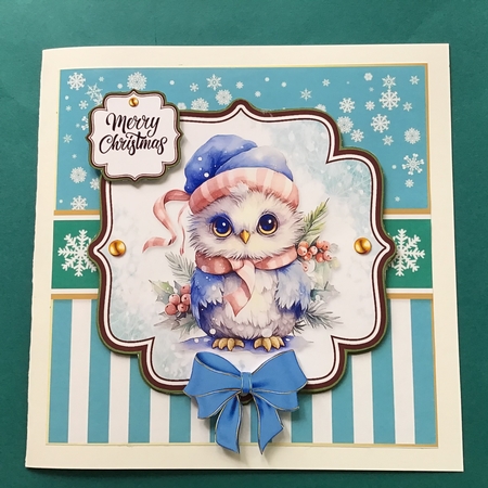 Cute Christmas Animals Toppers Set by Jennifer Archer