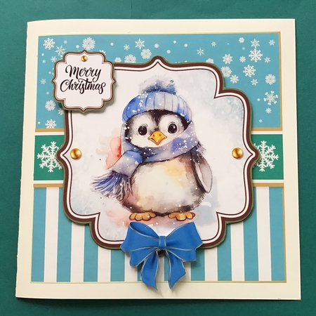 Cute Christmas Animals Toppers Set by Jennifer Archer