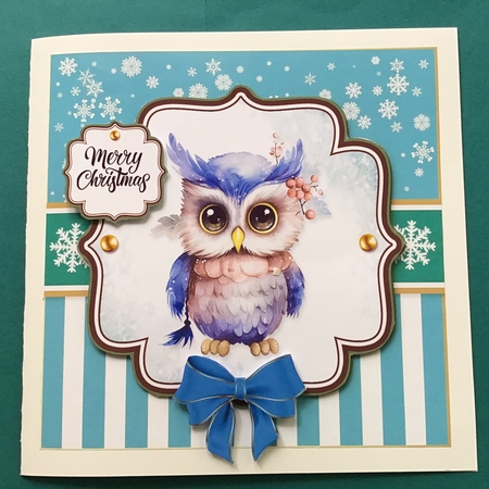 Cute Christmas Animals Toppers Set by Jennifer Archer