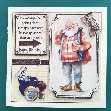 7x7 Effects of getting older for the guys choice of four mini kit by Jennifer Archer
