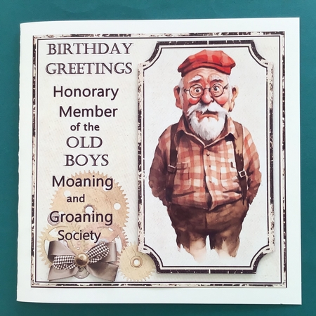 7x7 Old boys club choice of four mini kit by Jennifer Archer