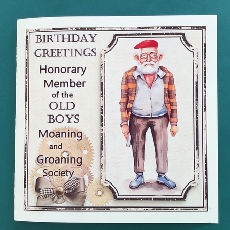 7x7 Old boys club choice of four mini kit by Jennifer Archer