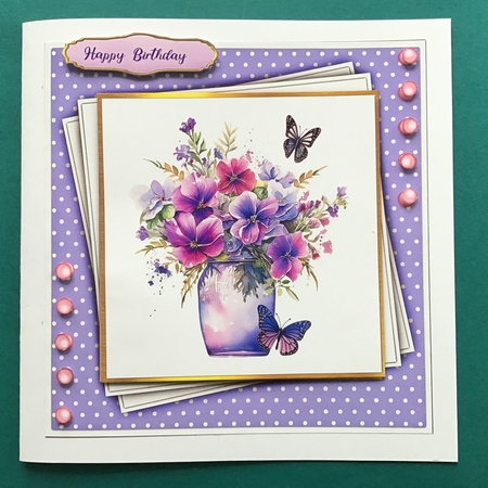 8x8 Mini Kit, Beautiful Lilac Whispers by Jennifer Archer
