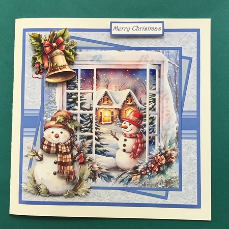 Snowman pals 7x7 by Jennifer Archer