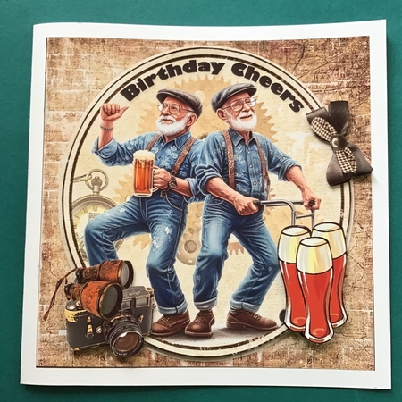 7x7 Seniors enjoying life choice of 5 mini kit by Jennifer Archer
