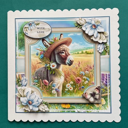 Summer Donkeys Mini Page Kit  by Jennifer Archer