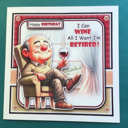 I Can Wine Mini Kit Birthday/Fathers Day/Retirement by Jennifer Archer