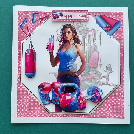 7x7 Fitness Queen choice of four mini kit by Jennifer Archer