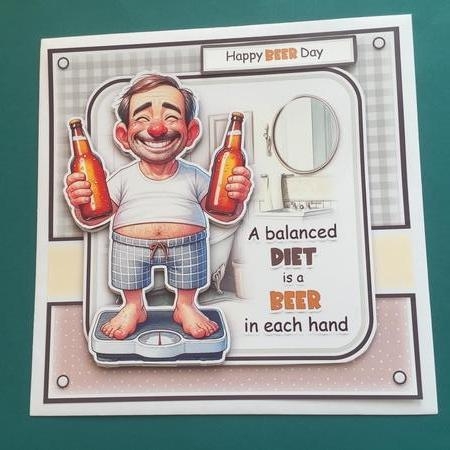 Beer Balanced Diet Mini Kit Birthday/Fathers Day by Jennifer Archer