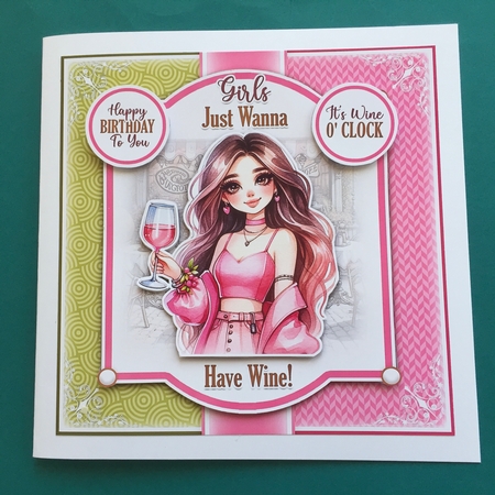 Wine Girl Mini Kit by Jennifer Archer
