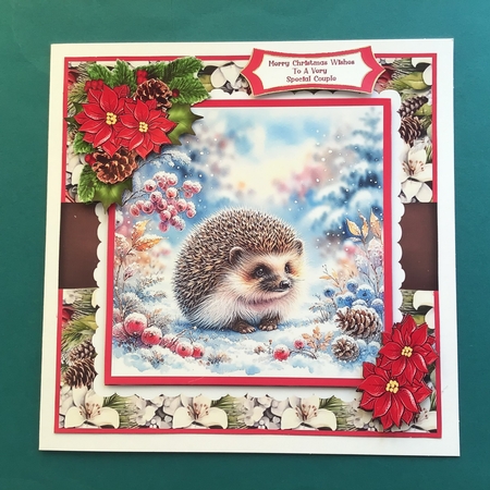 Hedgehog At Christmas - Mini Kit by Jennifer Archer