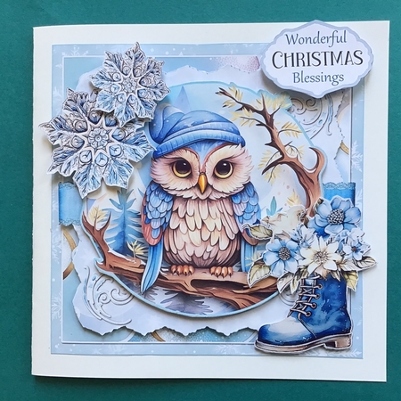 Frosty Christmas 18 6x6 Simply Cards  by Jennifer Archer