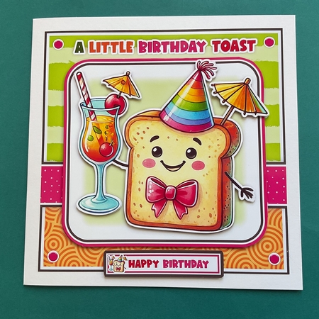 A Birthday Toast Mini Kit by Jennifer Archer