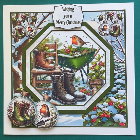 Christmas in the garden by Jennifer Archer