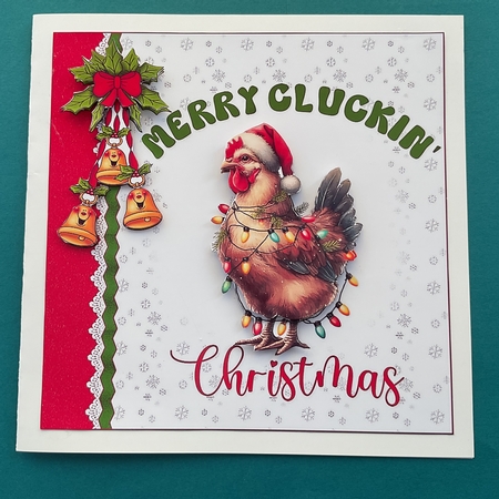6x6 Cluckin Christmas wishes by Jennifer Archer