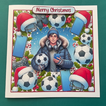 Christmas Football 7x7 by Jennifer Archer