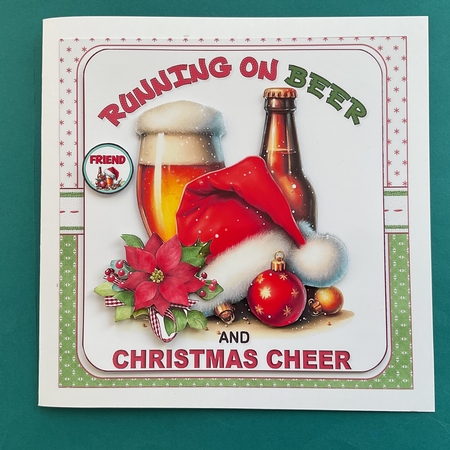 7x7 Christmas cheer drinks choice of three mini kit by Jennifer Archer