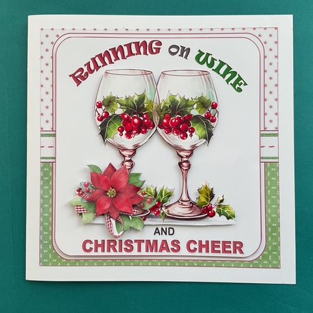 7x7 Christmas cheer drinks choice of three mini kit by Jennifer Archer