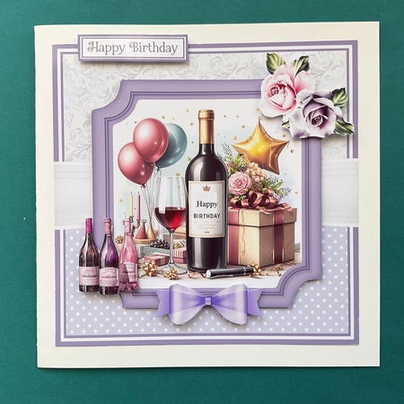 BIRTHDAY WINE - 30, 40, 50 by Jennifer Archer