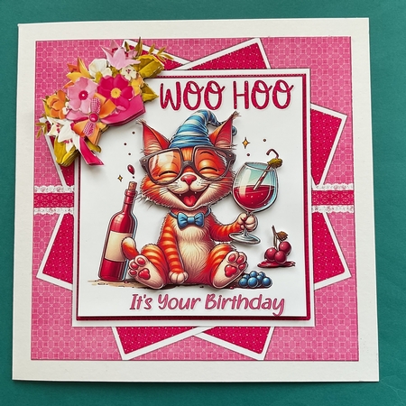 7x7 Woo Hoo its your birthday choice of four mini kit by Jennifer Archer