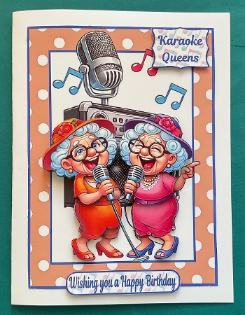 Karaoke Queens 5x7 by Jennifer Archer