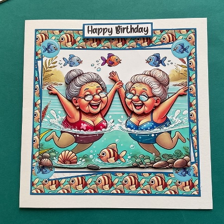 Wild swimming women by Jennifer Archer