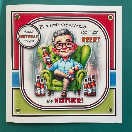 Too Much Beer Mini Kit Birthday/Fathers Day by Jennifer Archer