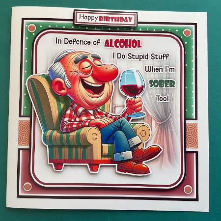 Alcohol Defence Mini Kit Birthday/Fathers Day by Jennifer Archer