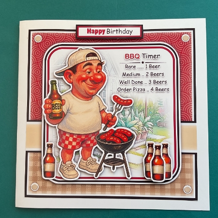Barbecue Timer Mini Kit Birthday/Fathers Day by Jennifer Archer