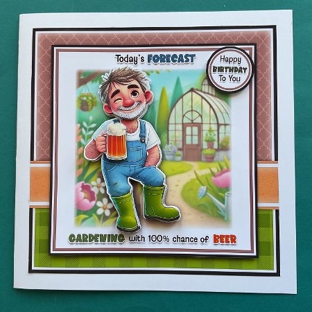 Gardening Forecast Mini Kit Birthday/Fathers Day by Jennifer Archer
