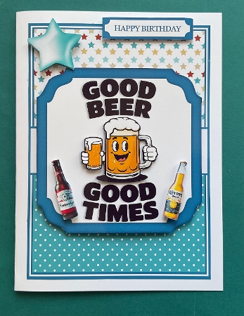 7x7, 6x6, 5x7 - BEER TOPPERS by Jennifer Archer