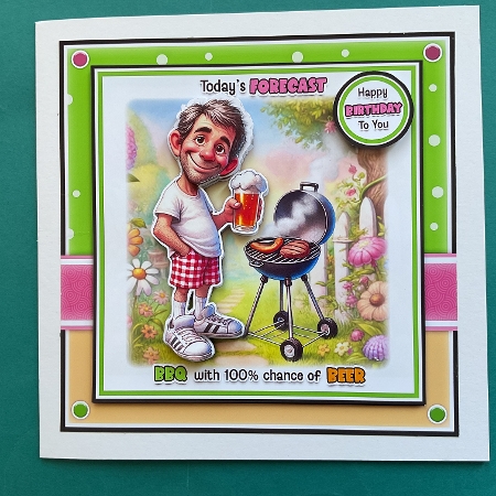 BBQ Forecast Mini Kit Birthday/Fathers Day by Jennifer Archer