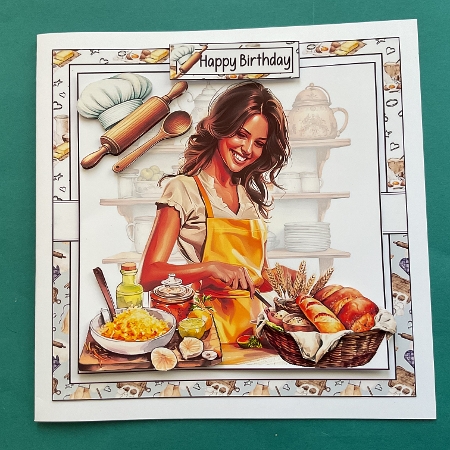 7x7 Lets get cooking female/male choice of four mini kit by Jennifer Archer
