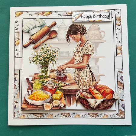 7x7 Lets get cooking female/male choice of four mini kit by Jennifer Archer