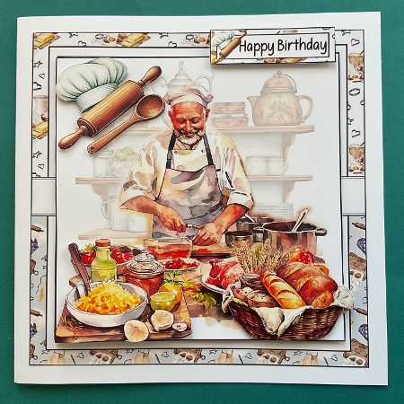 7x7 Lets get cooking female/male choice of four mini kit by Jennifer Archer